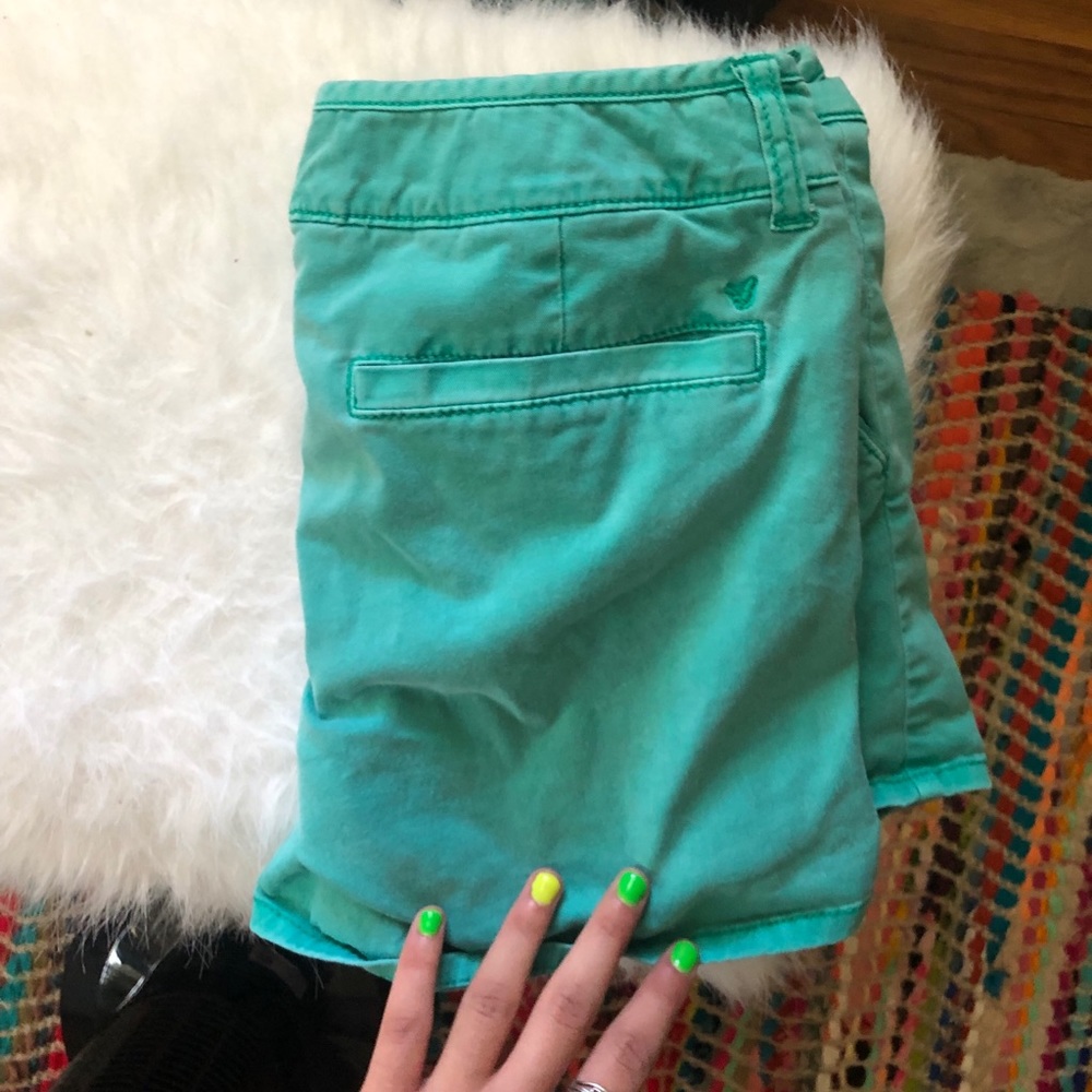 Pretty blue AE shorts - Picture 4 of 6